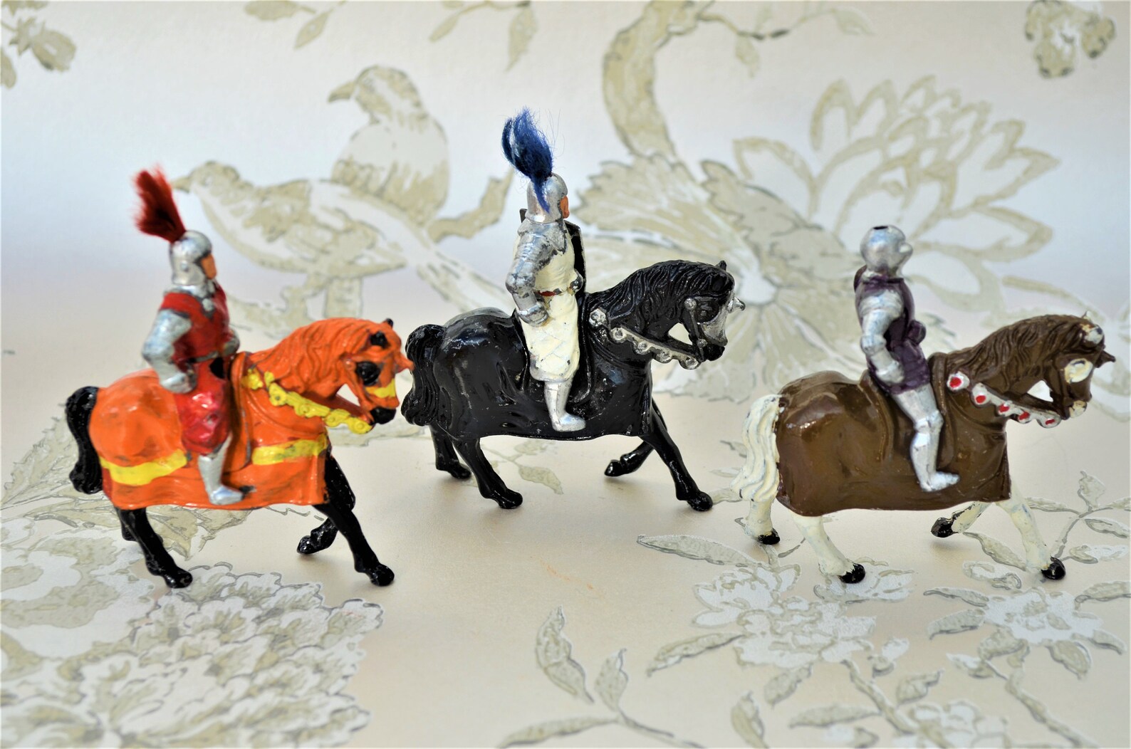 Timpo Toys Knights On Horseback Collection Hollowcast Metal Etsy