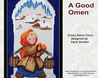 A Good Omen Cross Stitch Pattern