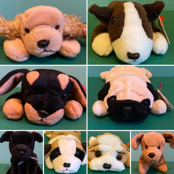 Beanie Baby - 1990s - Dogs - Etsy