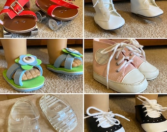 18" Doll Shoes - Vintage