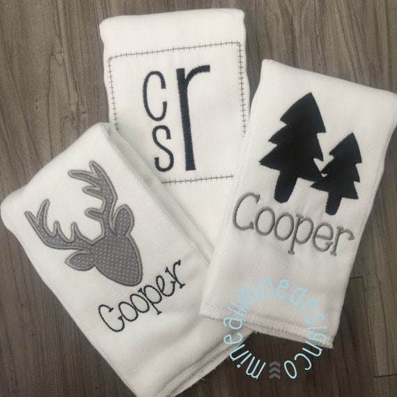 custom burp cloths diapers