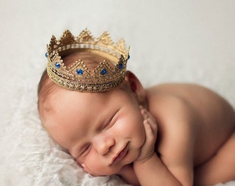 baby boy crown hat