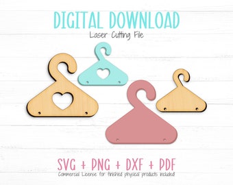 Earring Hanger Cards SVG Cut File for use in Glowforge and Other Cutting Machines, Laser Cut File, Earring Cards SVG, Commercial Use