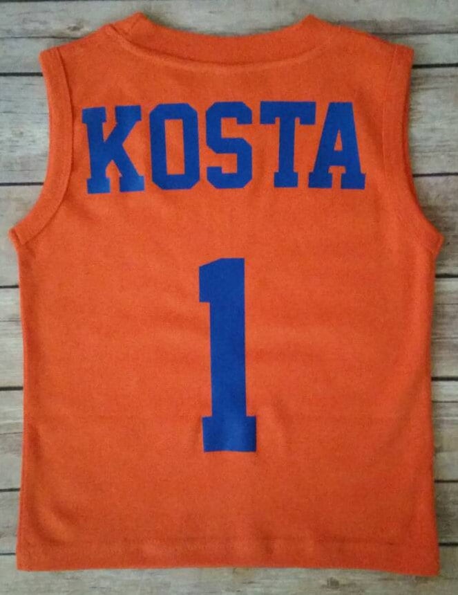 Personalized Toddler Basketball Jersey Etsy