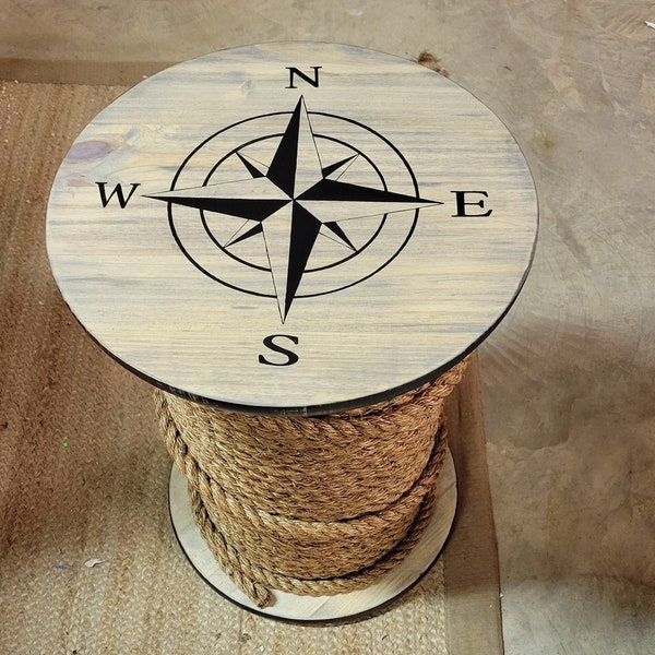 Painted Round Table - Etsy