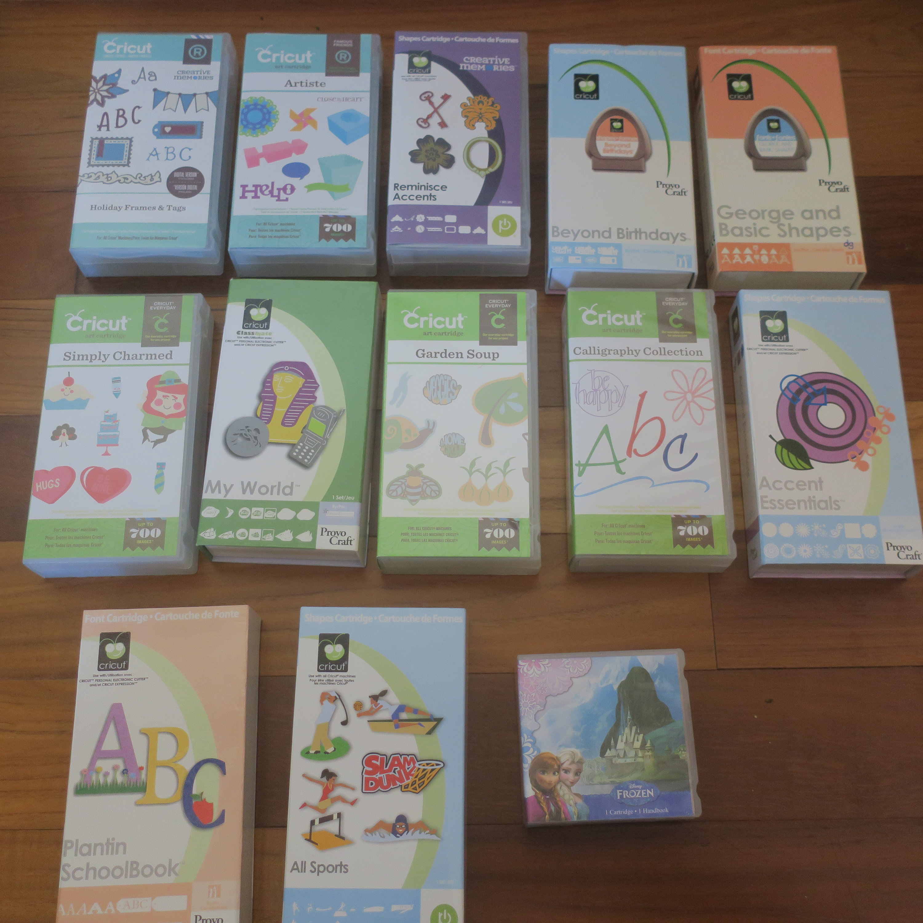 Linked Cricut Cartridges! Cricut Cartridges for Expression