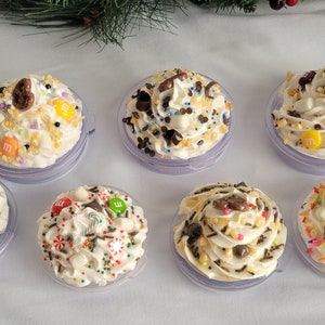 Faux Whipped Cream Tumbler Toppers! Multiple sizes and styles! Completely Sealed!