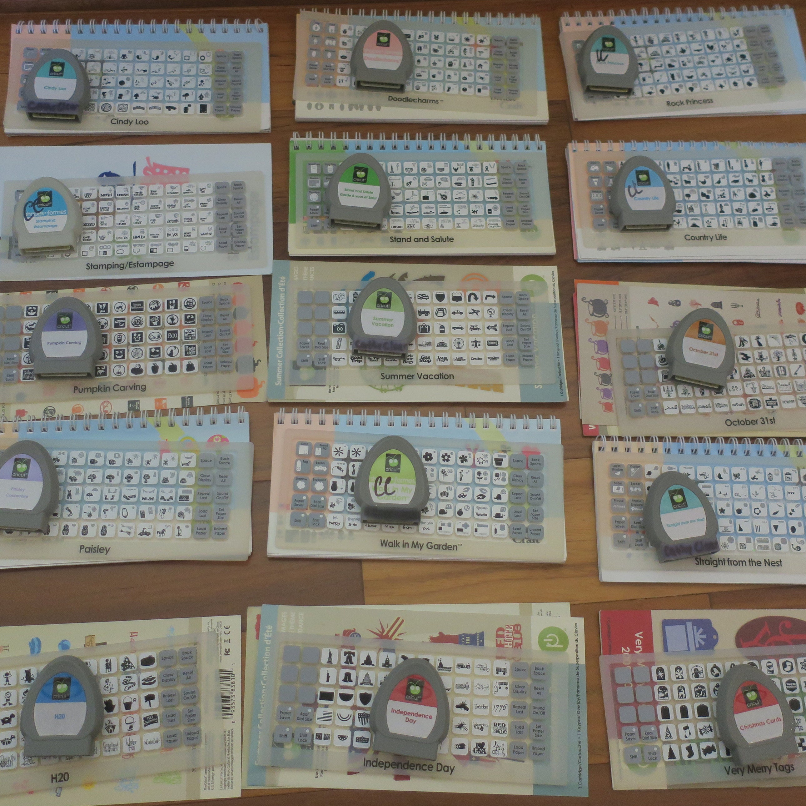 CRICUT Cartridges - Expression, Personal, Create - Disney