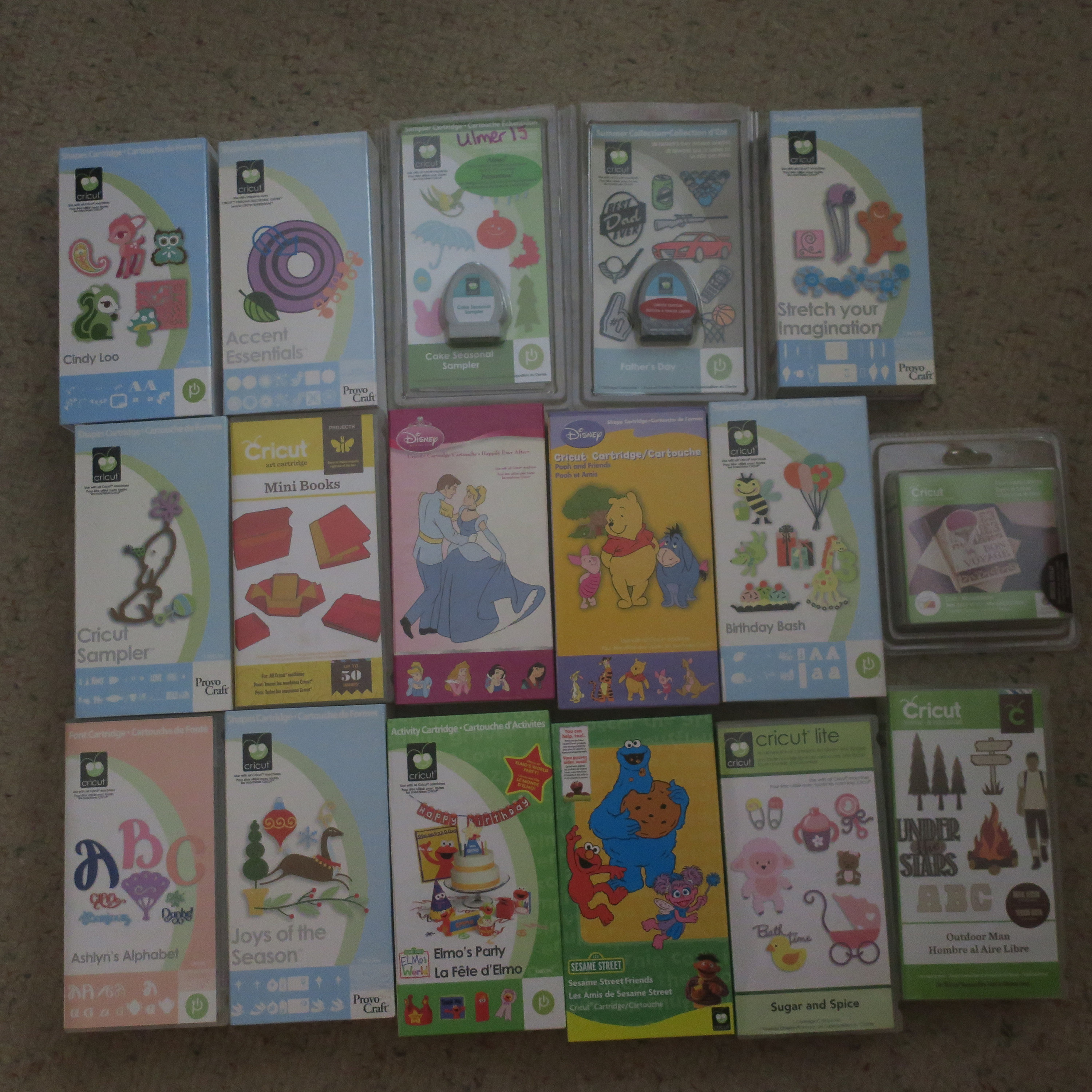 CRICUT Cartridges All Cricut Machines Cricut Maker Etsy