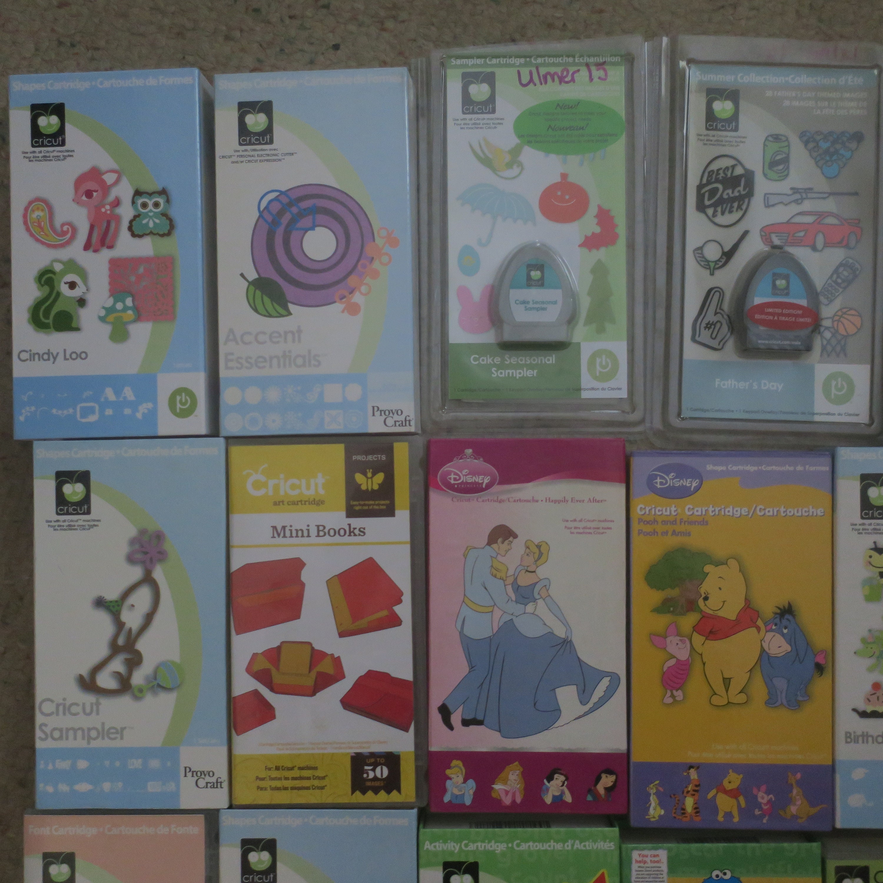 CRICUT Cartridges All Cricut Machines Cricut Maker Etsy