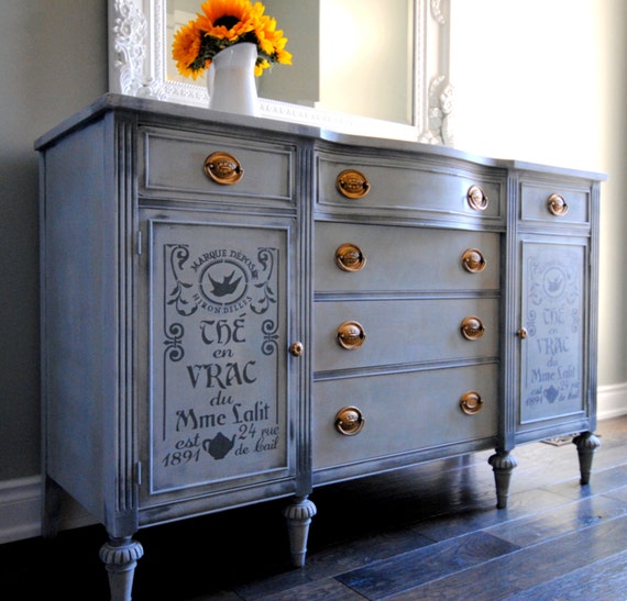 Items similar to SOLD!!Refinished vintage sideboard/dresser on Etsy