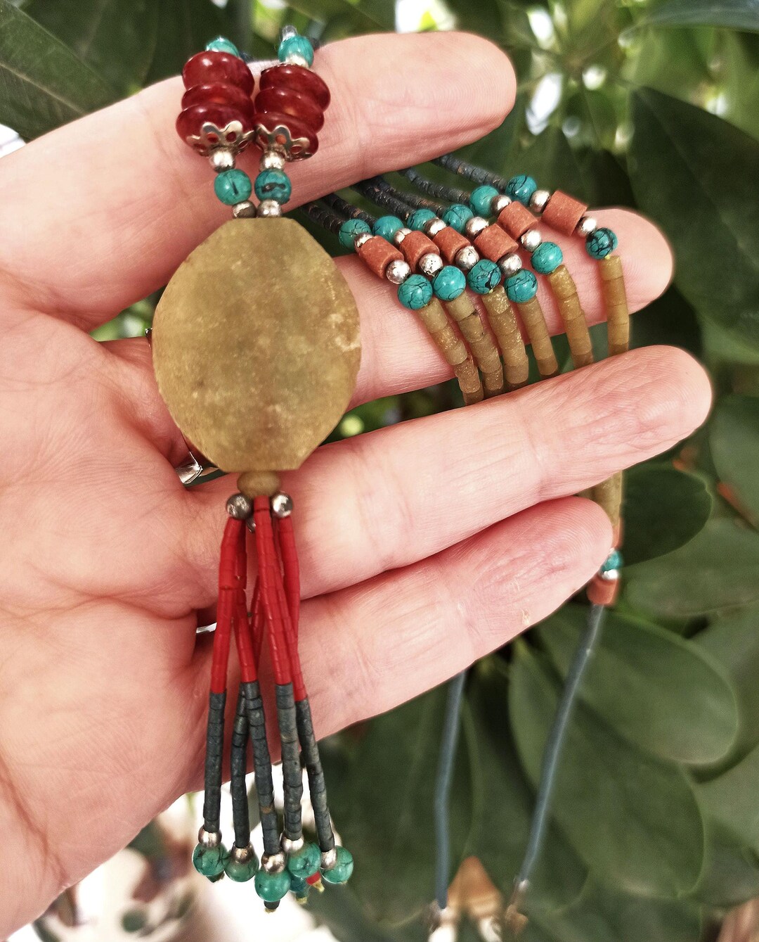 Nepalese Handmade Necklace Tibetan Coral Agates Lapis Lazuli Turquoise nepalese-handmade-necklace-tibetan-coral-agates-lapis-lazuli-turquoise