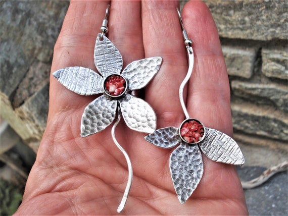 Silver plated earrings deals online