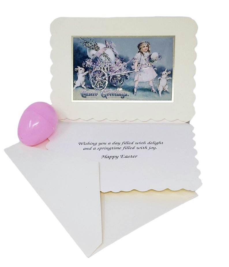 N0S EASTER CARDS 2 PACK with Envelopes Plus Bonus Card Limited Stock Free Shipping Vintage Collection at WriteWords By RosaLinda 2Card/Pkg ANTIQUE