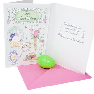 N0S EASTER CARDS 2 PACK with Envelopes Plus Bonus Card Limited Stock Free Shipping Vintage Collection at WriteWords By RosaLinda 2Card/Pkg FRIEND