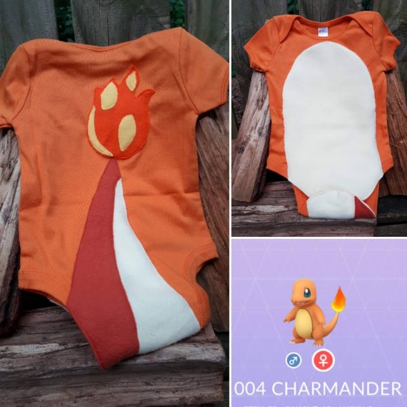 infant charmander costume