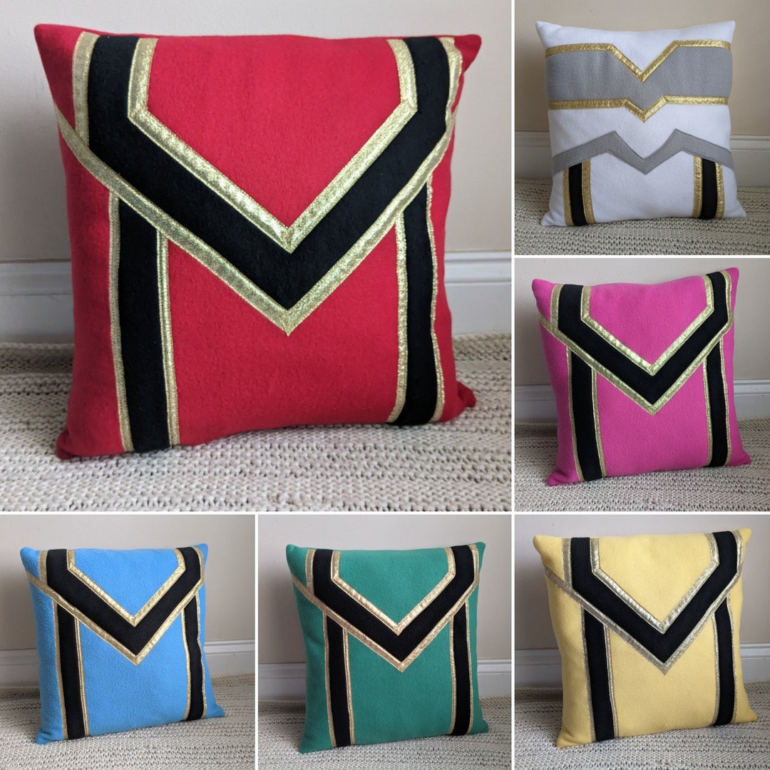 Power Ranger Pillow Power Rangers Mystic Force Pillow Cover - Etsy