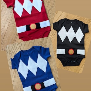 Tutine Little Ranger (rosso, nero, blu)