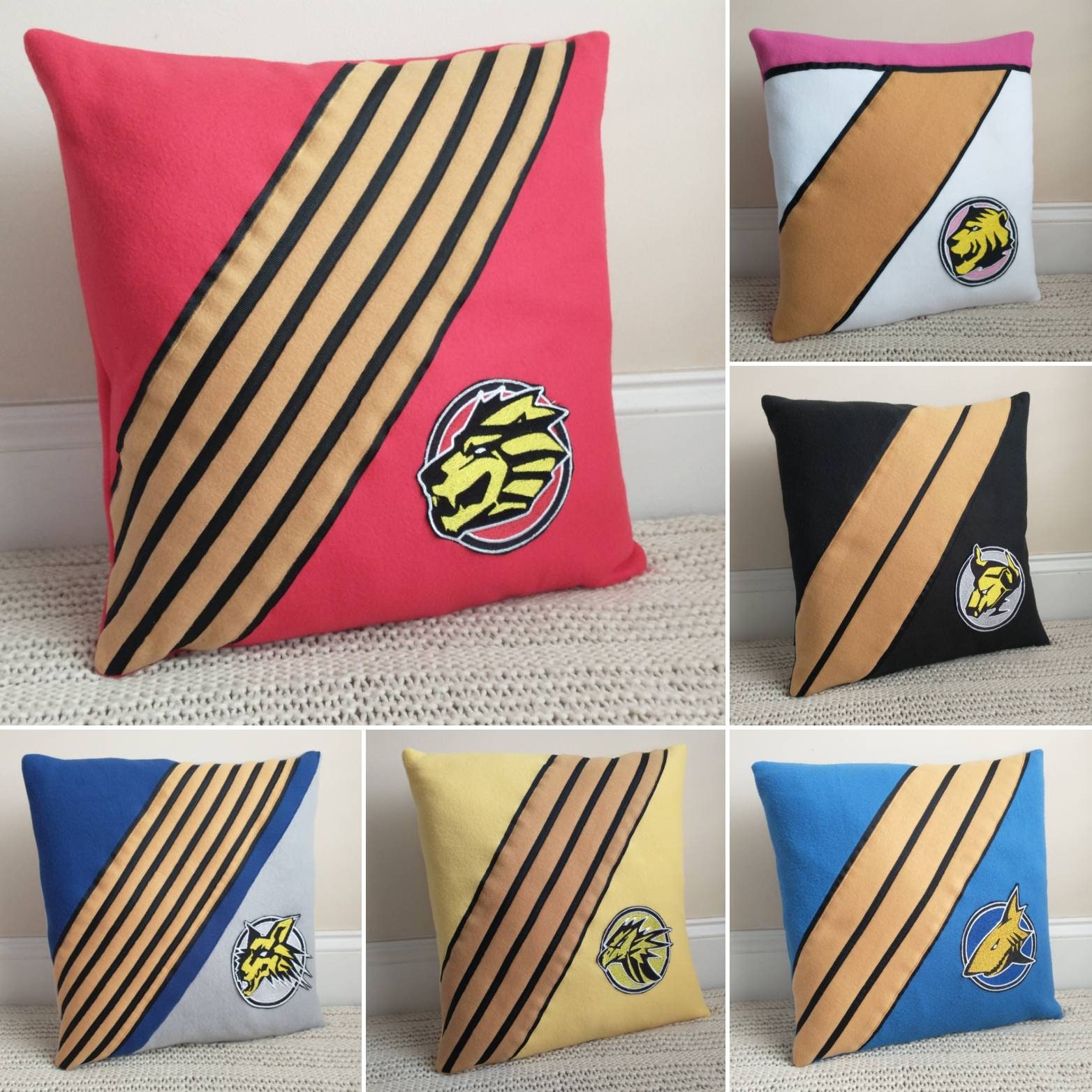 Power Ranger Pillow Power Rangers Wildforce Pillow Cover - Etsy