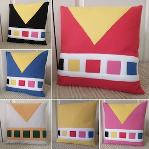 Power Rangers In Space Pillow Cover