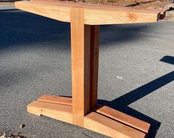 Midcentury Modern Truss Trestle Style Legs - Walnut, Maple, Ash, Oak
