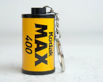 Kodak Max 400 35mm Film Canister Key Chain