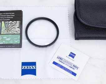 Macro Close-up Lens Filter with Case +10 - Fits 58mm Diameter Lenses