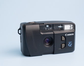 Vintage Canon FF35 Date 35mm Point Film Camera Tested Works 90s