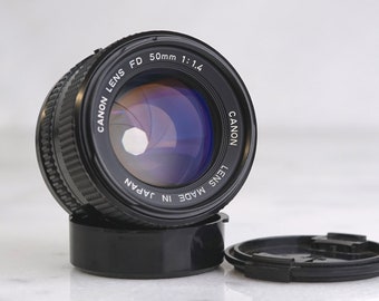 Canon FD 50mm F1.8 Vintage Prime Lens In Good Working Condition TESTED WORKS - Foto 7