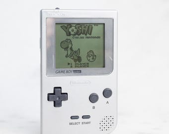 Authentic Nintendo Gameboy Pocket - Silver - 100% OEM - Etsy 日本