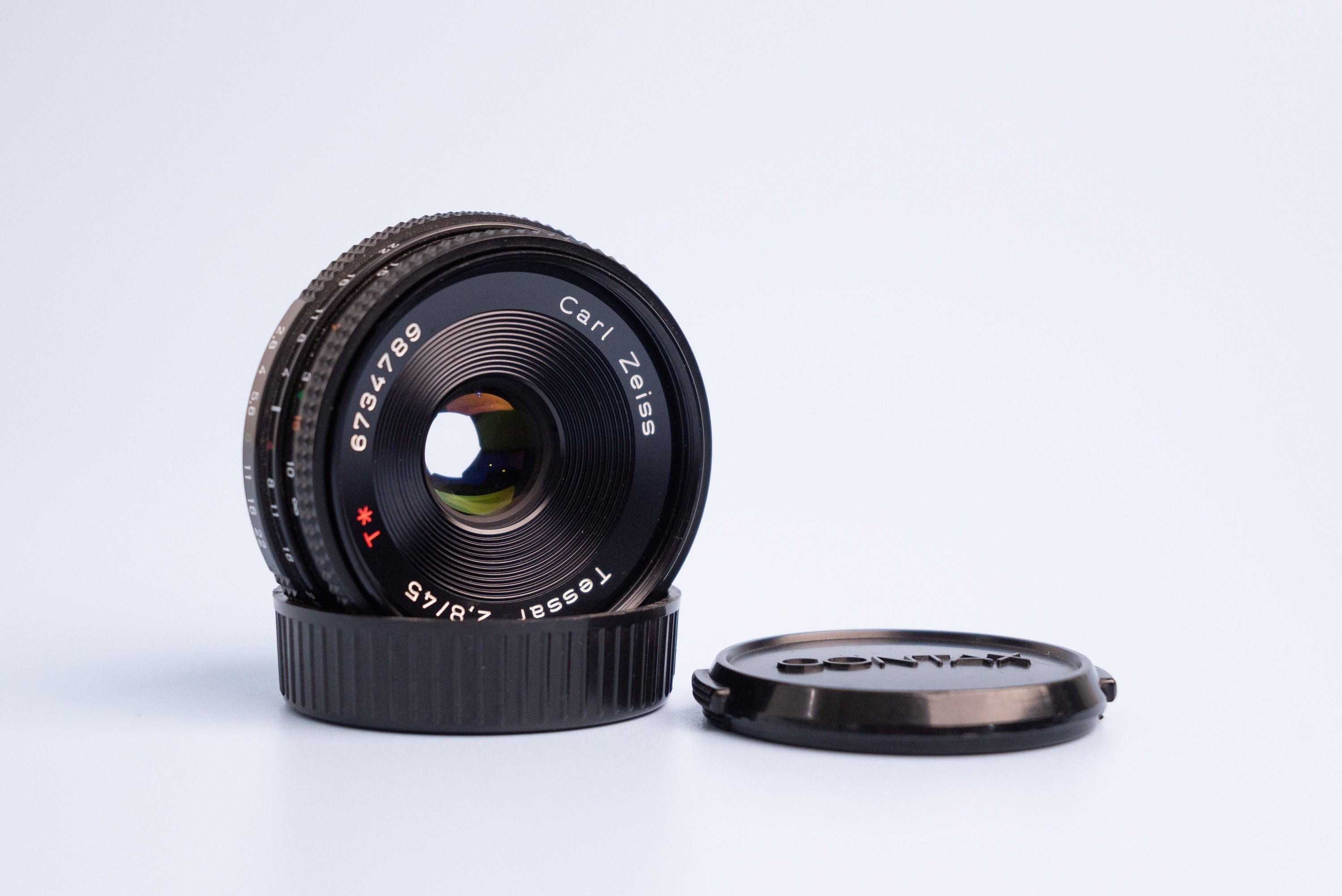 Carl Zeiss Tessar T 45mm F/2.8 Pancake Prime Lens With Caps - Etsy