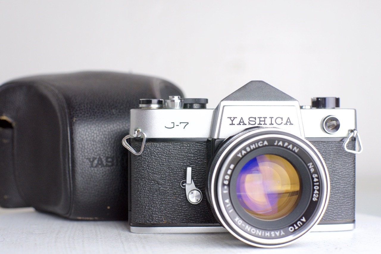 Yashica J7 35mm SLR Film Camera With Auto Yashinon DX 50mm