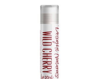Wild Cherry Lip Scrub - Single Tube