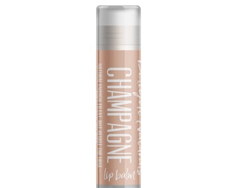 Delight Naturals Champagne Lip Balm - Single Tube