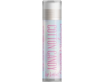 Delight Naturals Cotton Candy Lip Balm - Single Tube