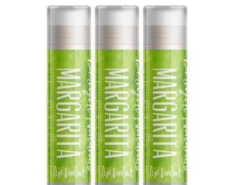 Delight Naturals Margarita Lip Balm - Set of Three