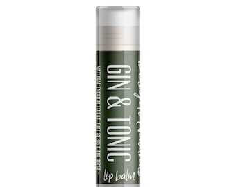 Delight Naturals Gin and Tonic Lip Balms