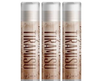 Delight Naturals Tiramisu Lip Balm - Set of Three