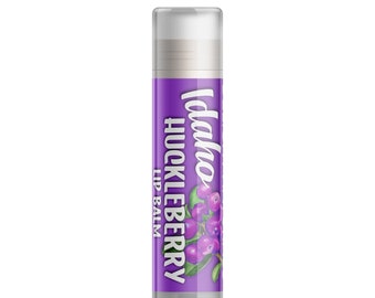 Delight Naturals Idaho Huckleberry Lip Balm - Single Tube