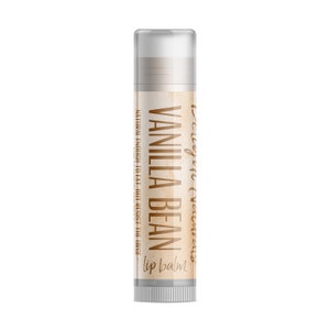 Delight Naturals Vanilla Bean Lip Balm - Single Tube