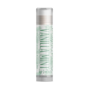 Delight Naturals Vanilla Mint Lip Balm - Single Tube