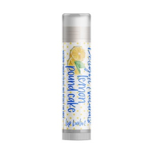 Delight Naturals Lemon Pound Cake Lip Balm - Single Tube