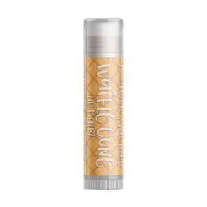 Delight Naturals Waffle Cone Lip Balm - Single Tube