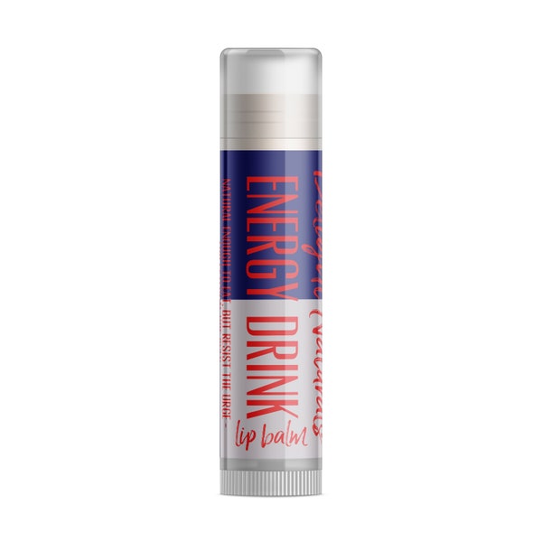 Delight Naturals Energy Drink Lip Balm - Single Tube