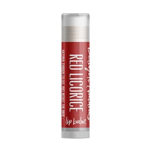 Delight Naturals Red Licorice Lip Balm - Single Tube