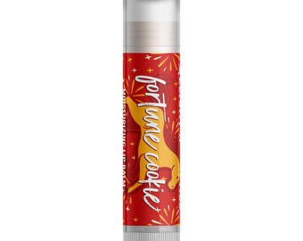 Delight Naturals Fortune Cookie Lip Balm - Lunar New Year - Single Tube