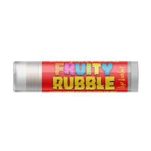 Delight Naturals Jumbo Fruity Rubble Lip Balm