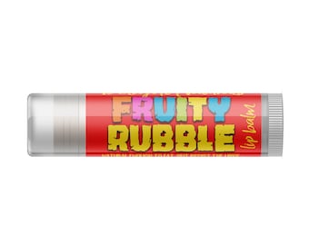 Delight Naturals Jumbo Fruity Rubble Lip Balm