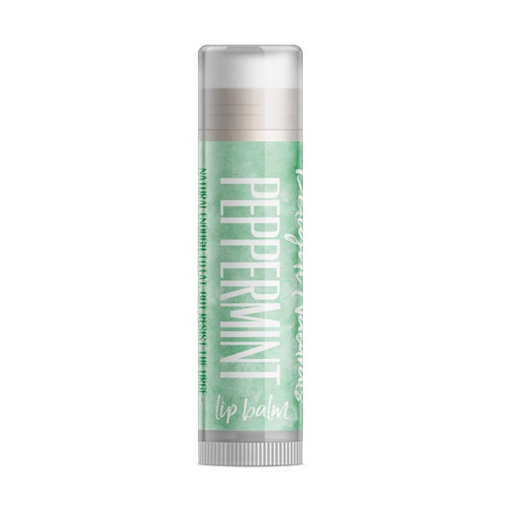 Jumbo Peppermint Lip Balm Single Tube | Etsy Jumbo Peppermint Lip Balm Single Tube | Etsy