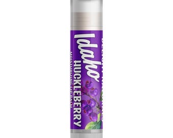 Delight Naturals Idaho Huckleberry Lip Balm